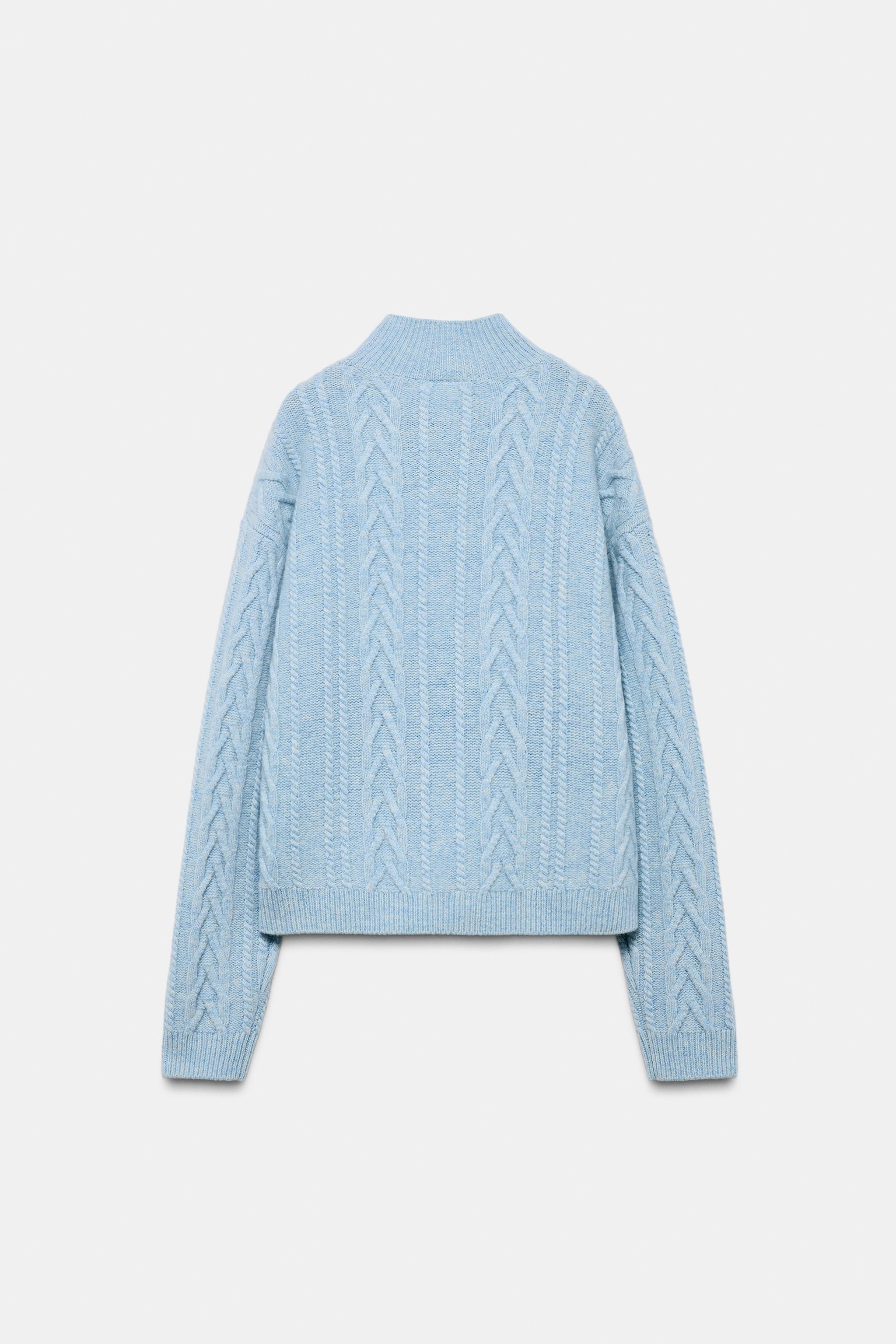 80% WOOL CABLE-KNIT JUMPER SKI COLLECTION